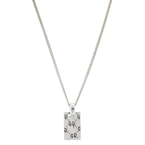 gucci ペンダント|gucci ghost pendant necklace.